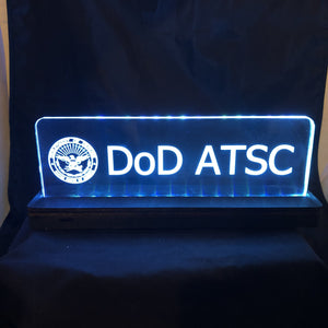 CCHobby Designs Lighted Signs for the FAA Challenger Space Operations Room