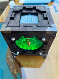 Steampunk Portal Lighted Clock Box