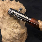 Bolt Action Hand Turned Burl Wood Pen - CCHobby