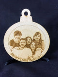 Customized Wood Christmas Ornament with Your Photo - CCHobby