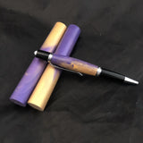 LA Lakers Purple and Gold Resin Sierra Pen Blanks - CCHobby