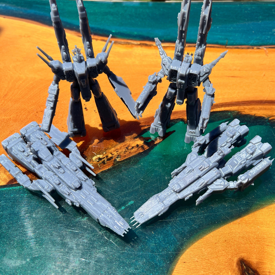 Vertex Nebula Macross/Robotech style resin miniatures available