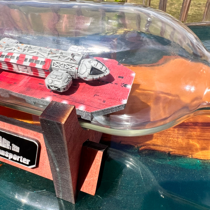 Space 1999 Eagle Transporter In a Bottle