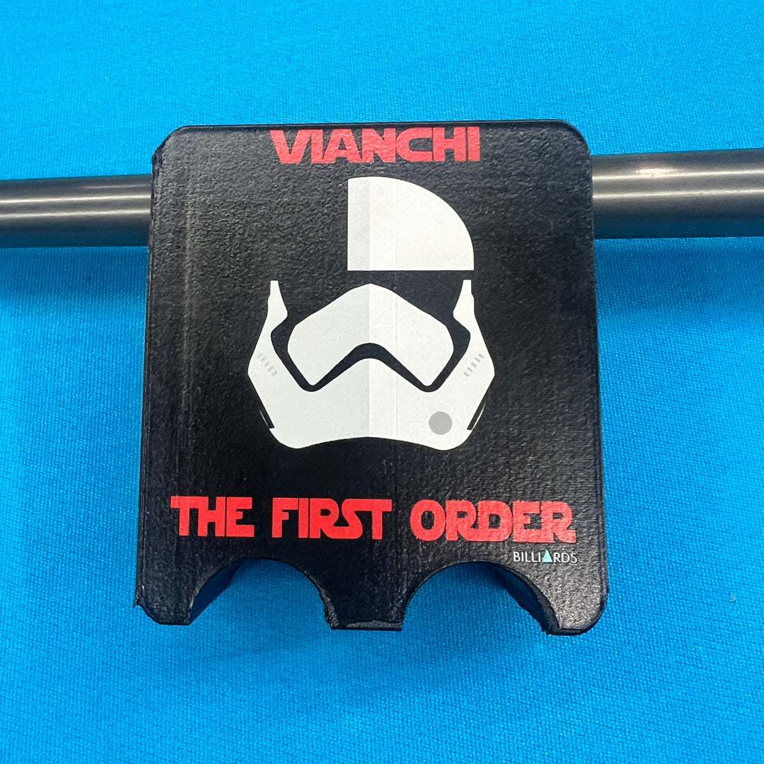 Custom Color 2 Billiards Cue  Holder Claw With Your Photos, Text or Graphics