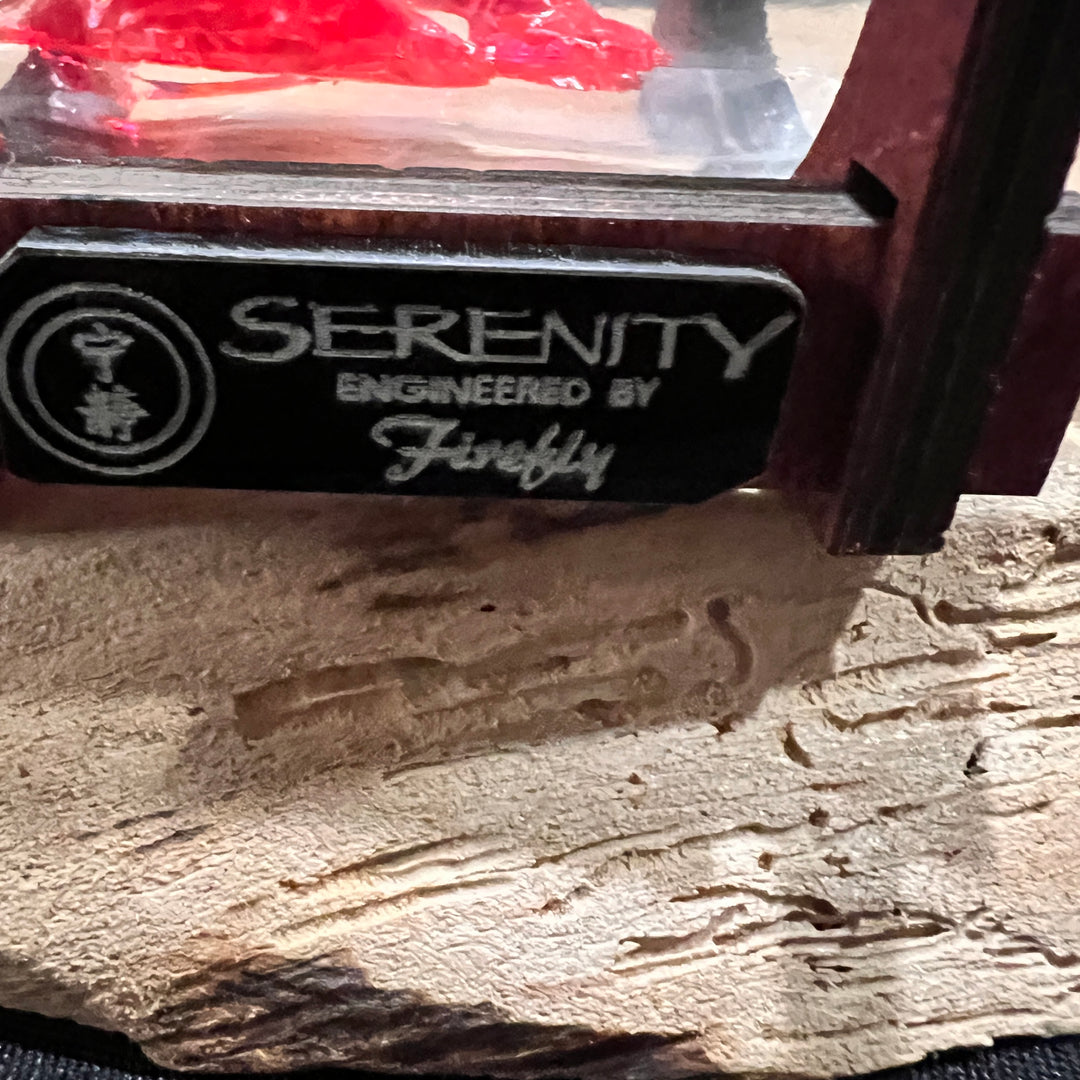 Serenity Firefly Starship in a Shot Bottle