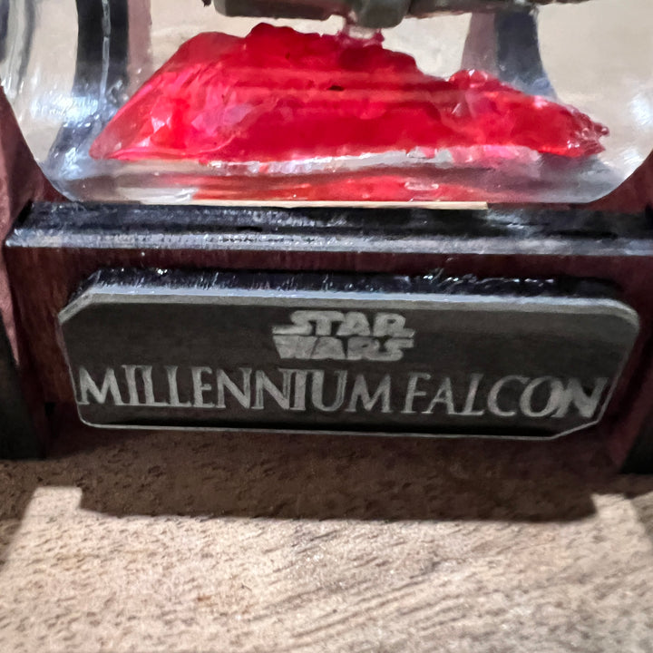 Star Wars Millennium Falcon Starship in a Shot Bottle