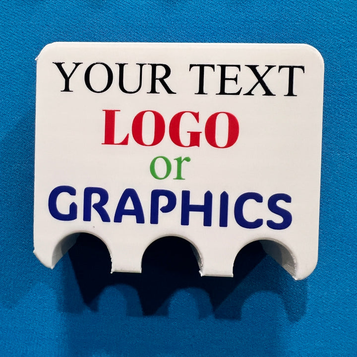 Custom Color 3 Billiards Cue  Holder Claw With Your Photos, Text or Graphics