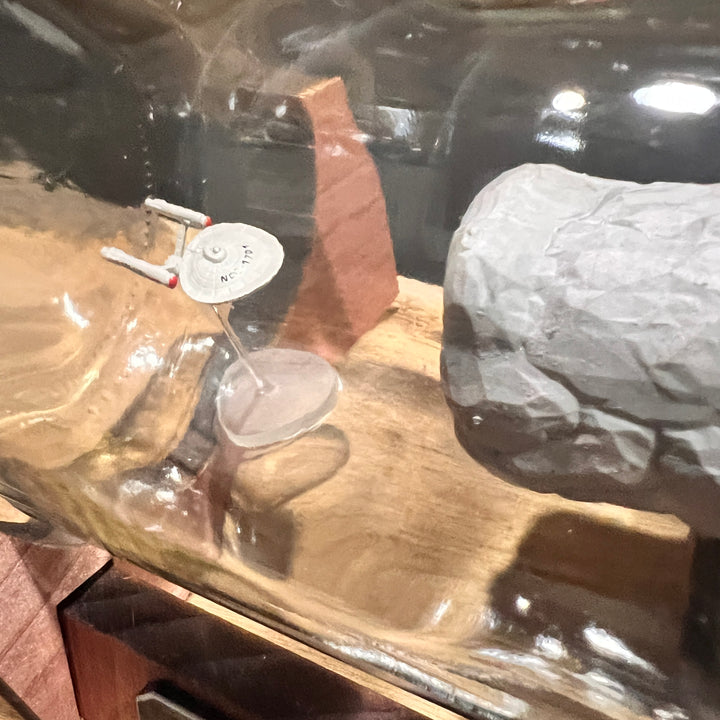 Star Trek the Doomsday Machine Starship a Bottle