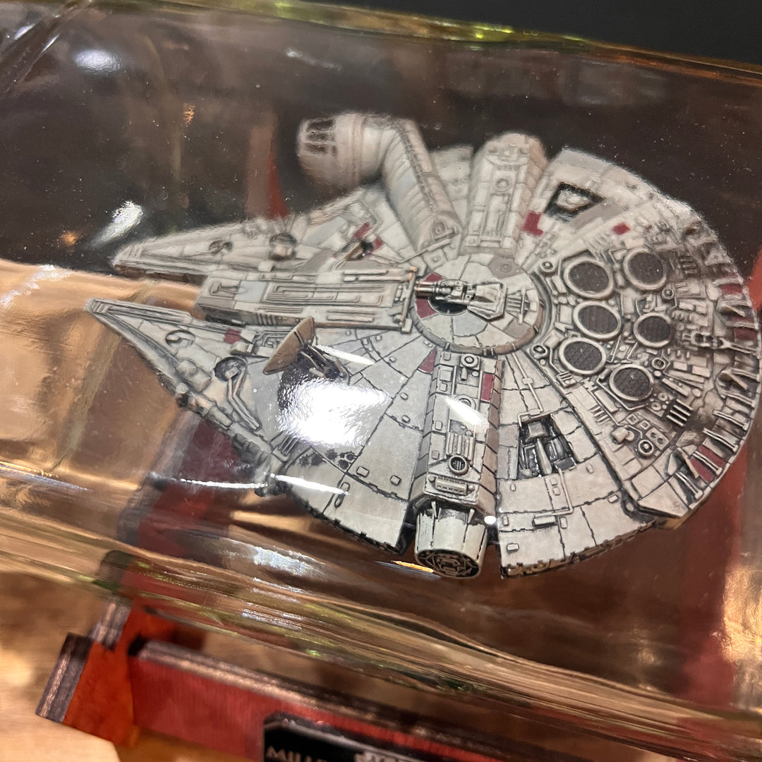 Star Wars Millennium Falcon Starship in a Tequila