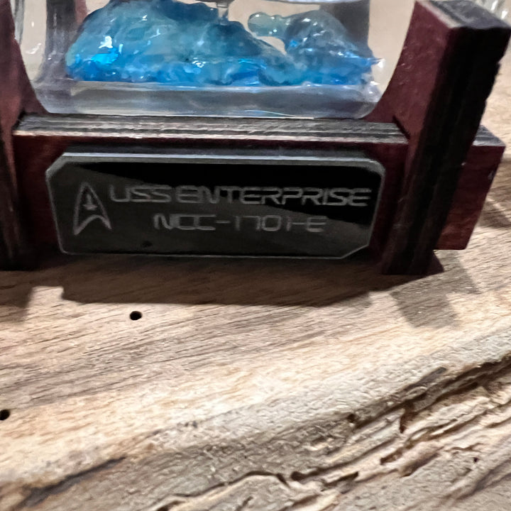 Star Trek USS Enterprise NCC-1701-E in a Shot Bottle