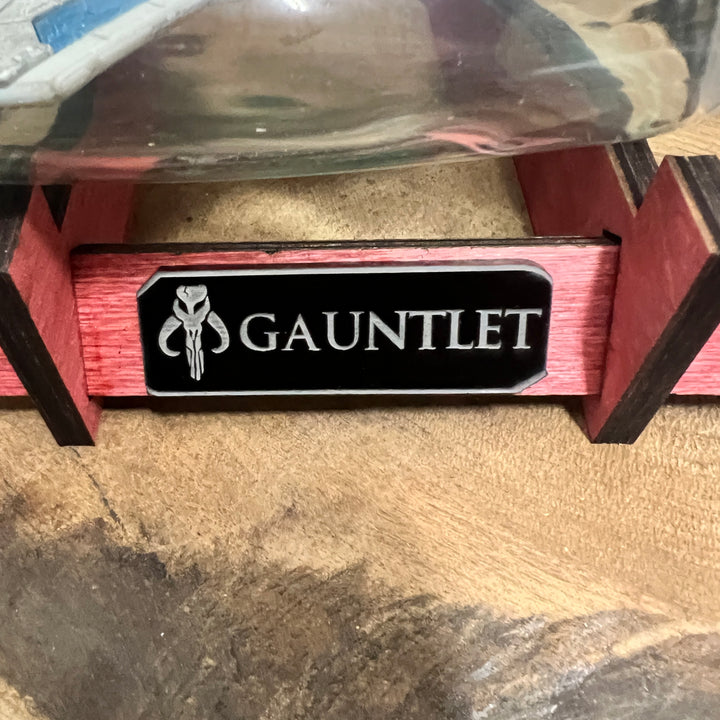 Star Wars Mandalorian Gauntlet Starship in a Bottle