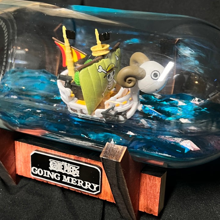 One Piece Going Merry Vaisseau en bouteille