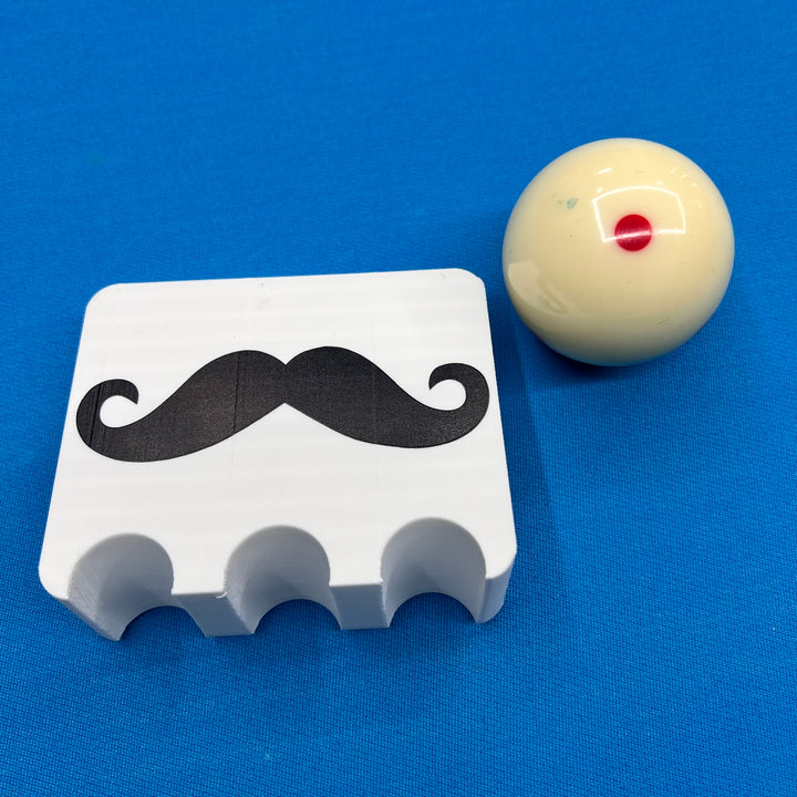 Custom Color 3 Billiards Cue  Holder Claw With Your Photos, Text or Graphics