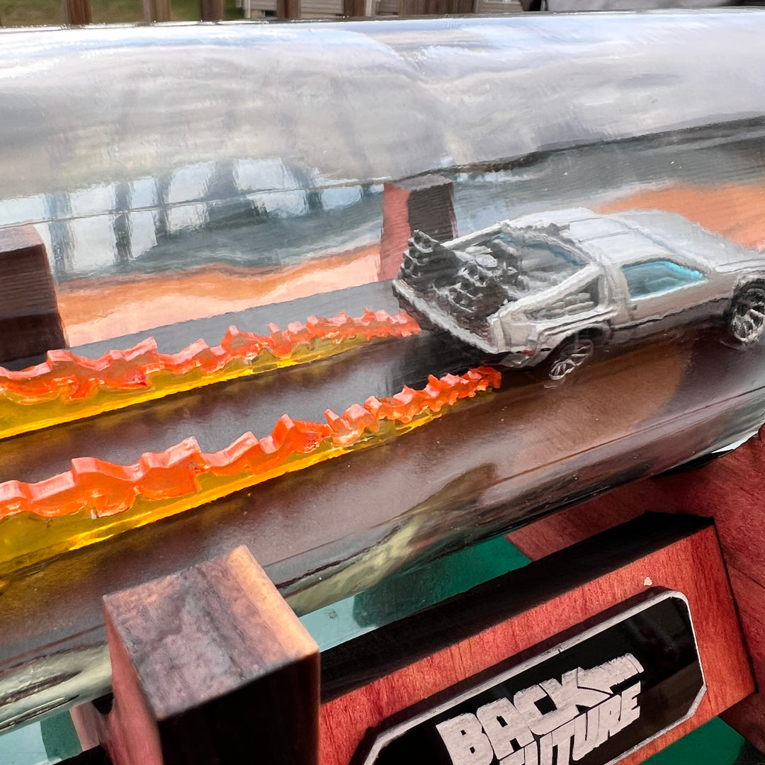 Back to the Future DeLorean Time Machine In a Bottle