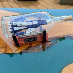 Macross Robotech SDF-1 in a Bottle