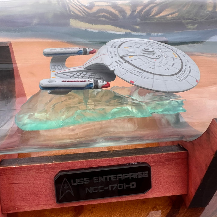 Star Trek NCC-1701-D Enterprise in a Bottle