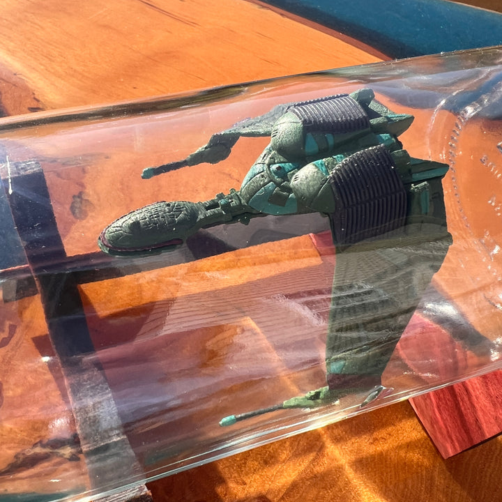 Star Trek Klingon Bird of Prey in a Bottle