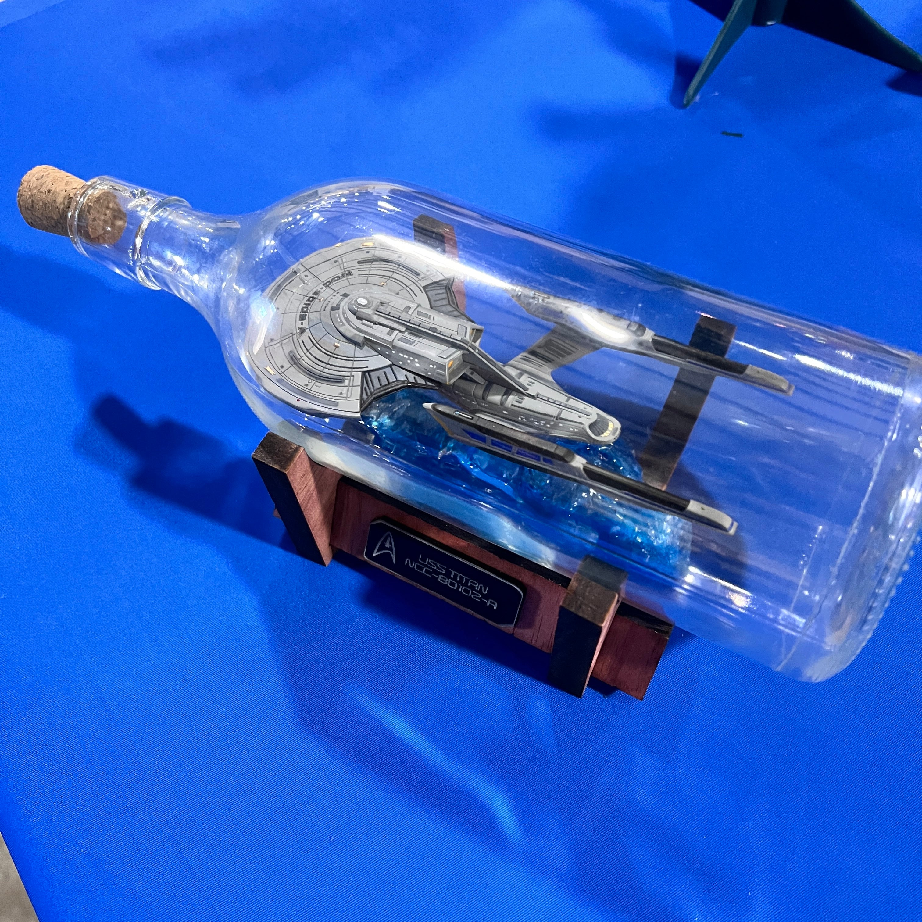 Star Trek USS Titan NCC-80102 Starship in a Bottle – CCHobbyFun