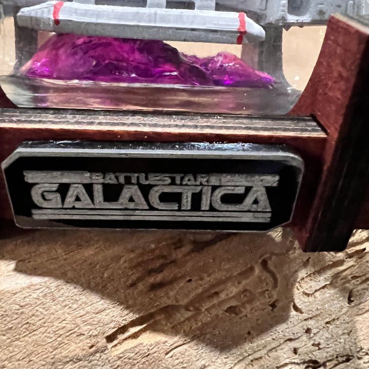 Battlestar Galactica 1978 Starship in a Shot Bottle