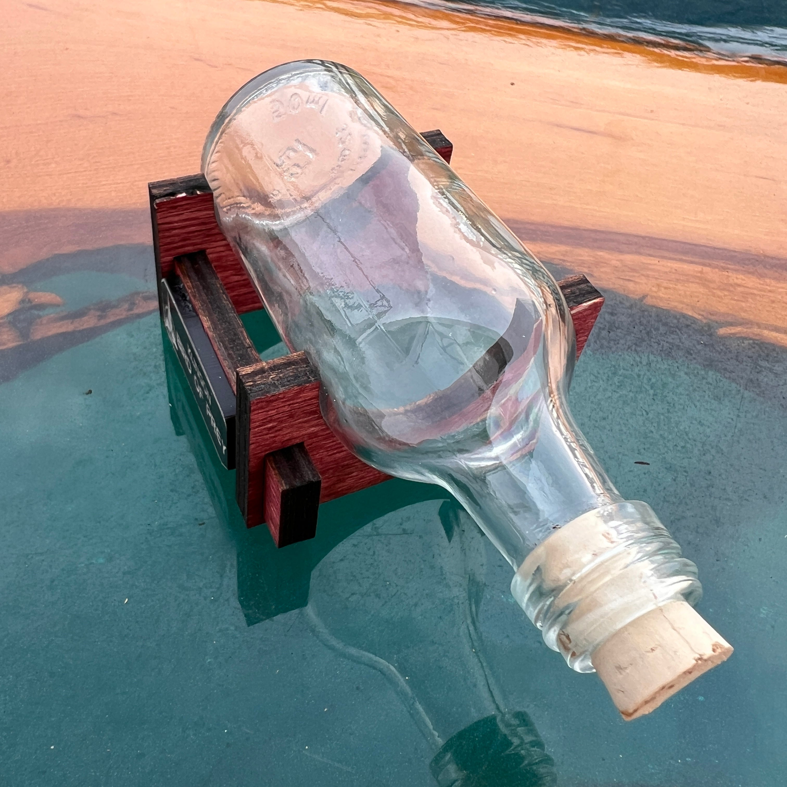 Star Trek Bird of Prey Cloaked in a Shot Bottle – CCHobbyFun