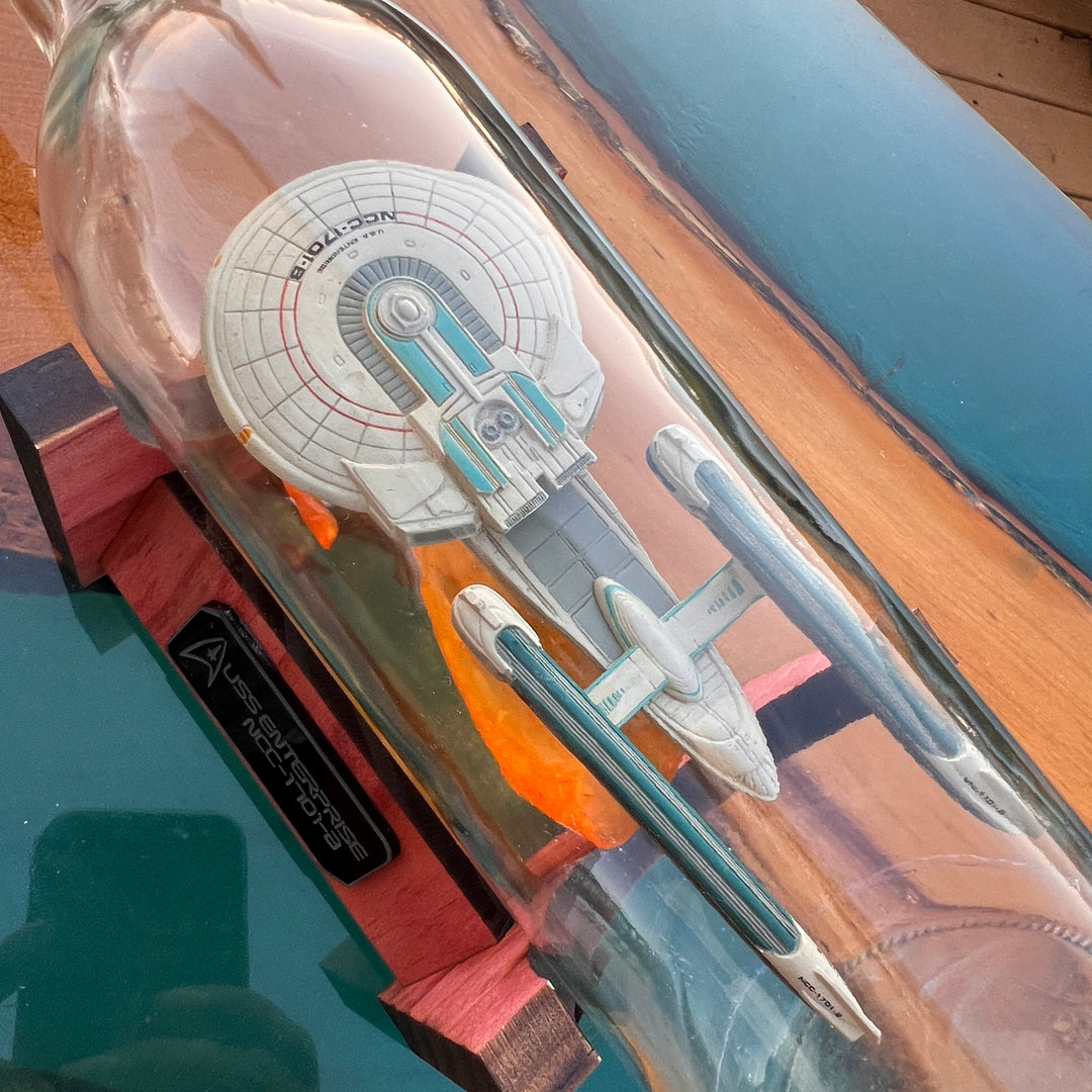 Star Trek NCC-1701-B Enterprise in a Bottle