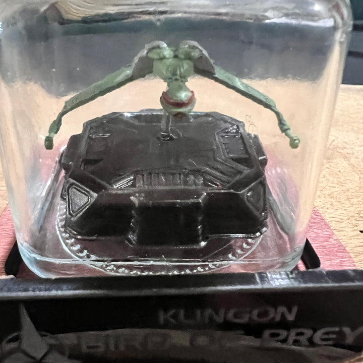 Mini Star Trek Bird of Prey  in a Bottle