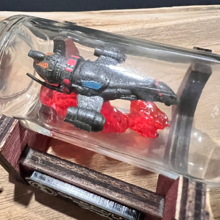 Serenity Firefly Starship in a Shot Bottle