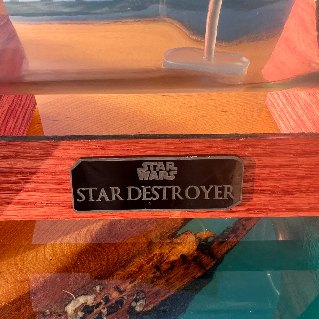 Star Wars Imperial Star Destroyer in a Wine Bottle