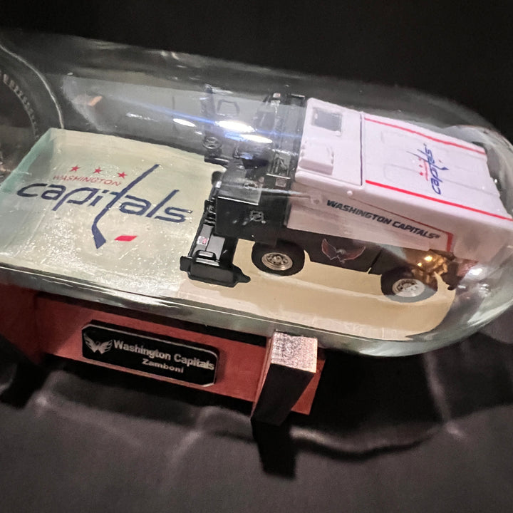 Washington Capitals Zamboni In a Bottle