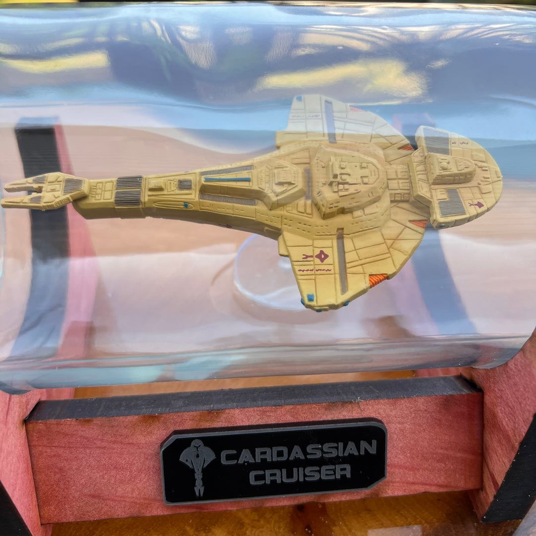 Star Trek Cardassian Cruiser in a Bottle