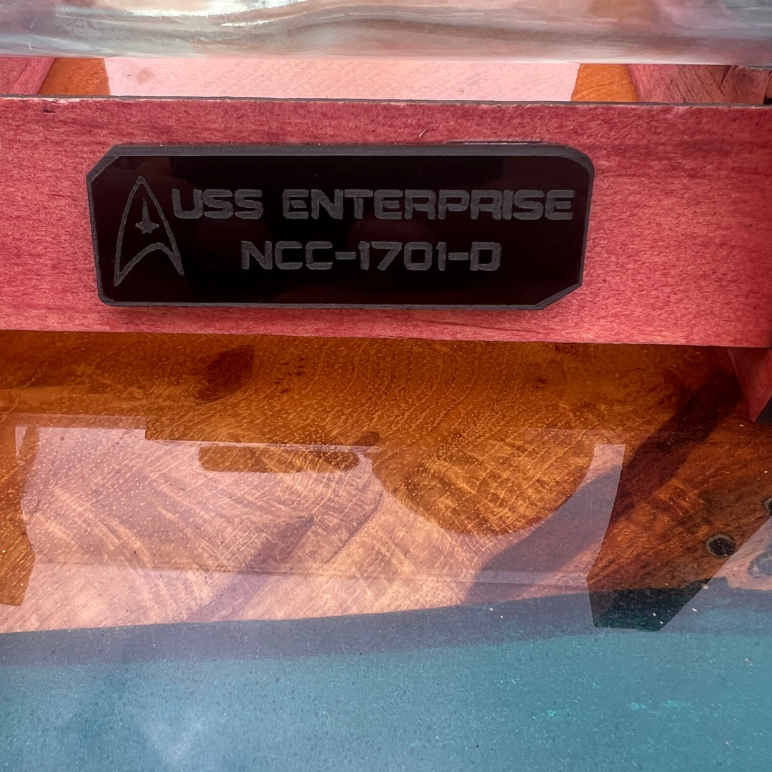 Star Trek NCC-1701-D Enterprise in a Bottle