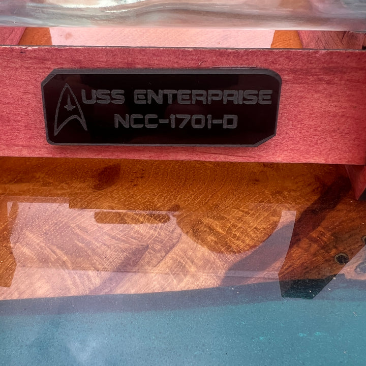 Star Trek NCC-1701-D Enterprise in a Bottle