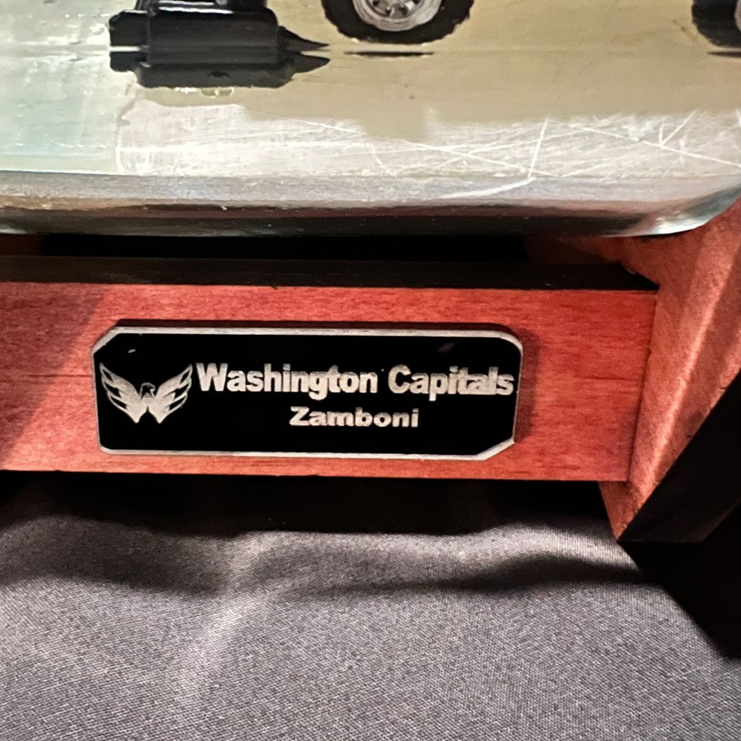 Washington Capitals Zamboni In a Bottle