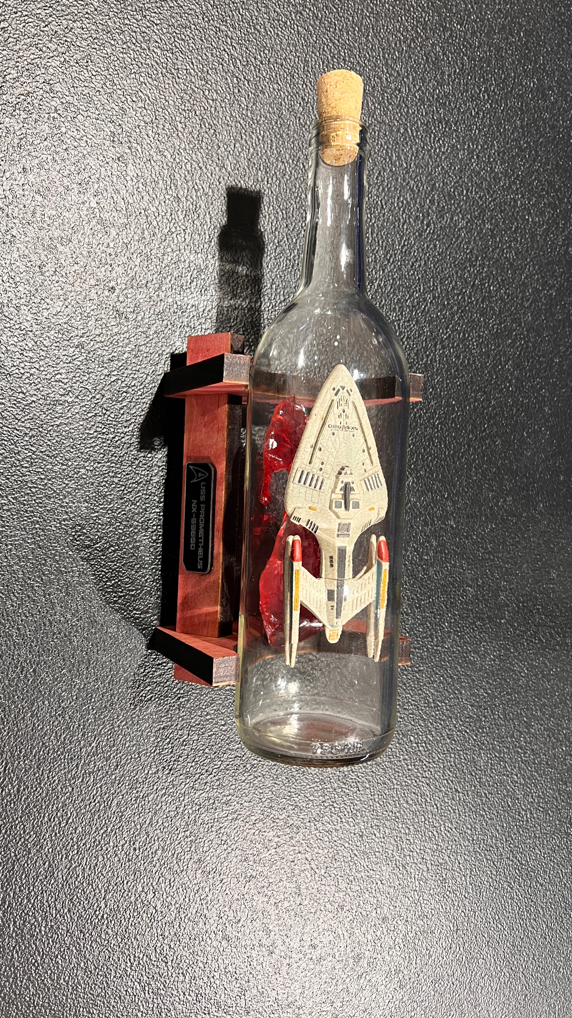 Star Trek USS Prometheus NX-59650 Starship in a Bottle – CCHobbyFun