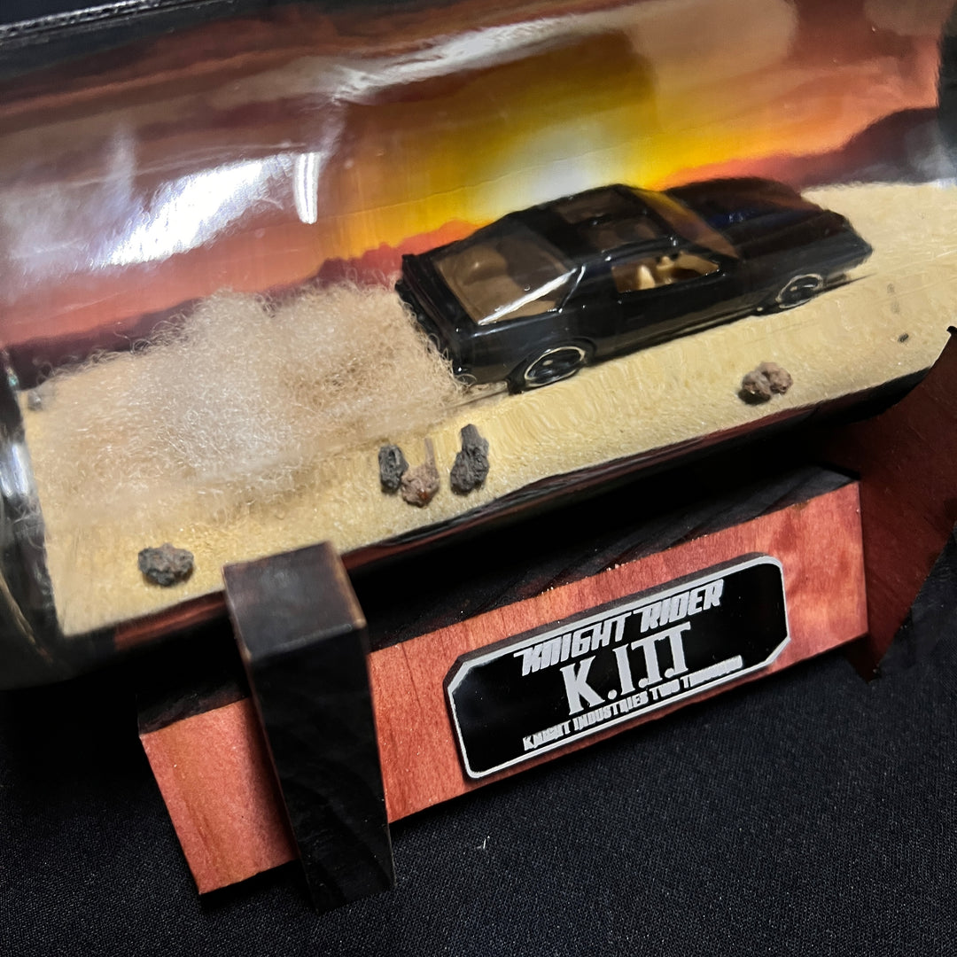 KITT, le justicier de la route, en bouteille
