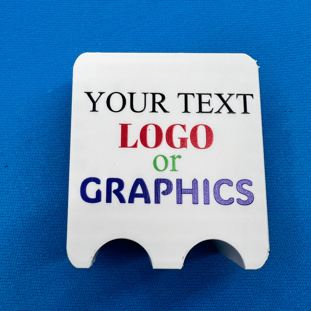 Custom Color 2 Billiards Cue  Holder Claw With Your Photos, Text or Graphics