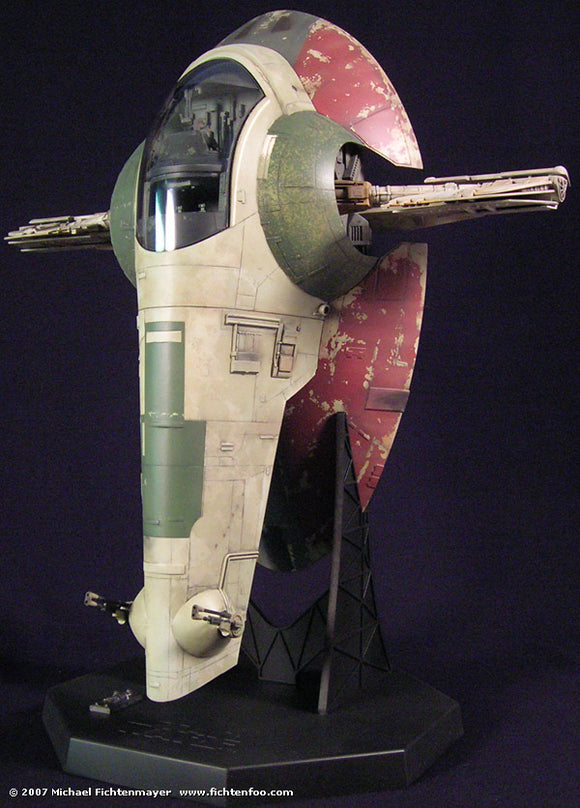 Star Wars Boba Fett Slave-1 in a Bottle