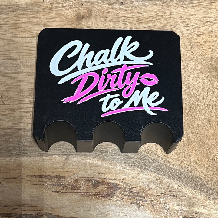 Custom Color 3 Billiards Cue  Holder Claw With Your Photos, Text or Graphics