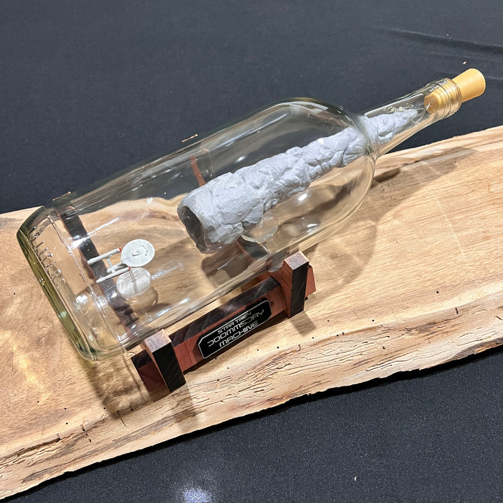 Star Trek the Doomsday Machine Starship a Bottle