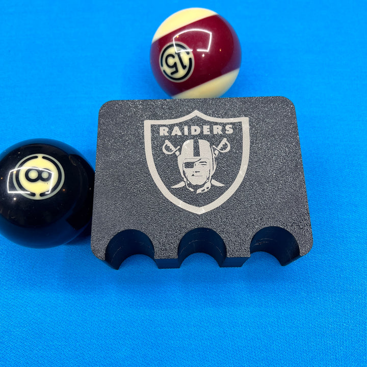 Custom 3D Printed Pool Cue Holder Claw Customized with Your Photos, Graphics or Text