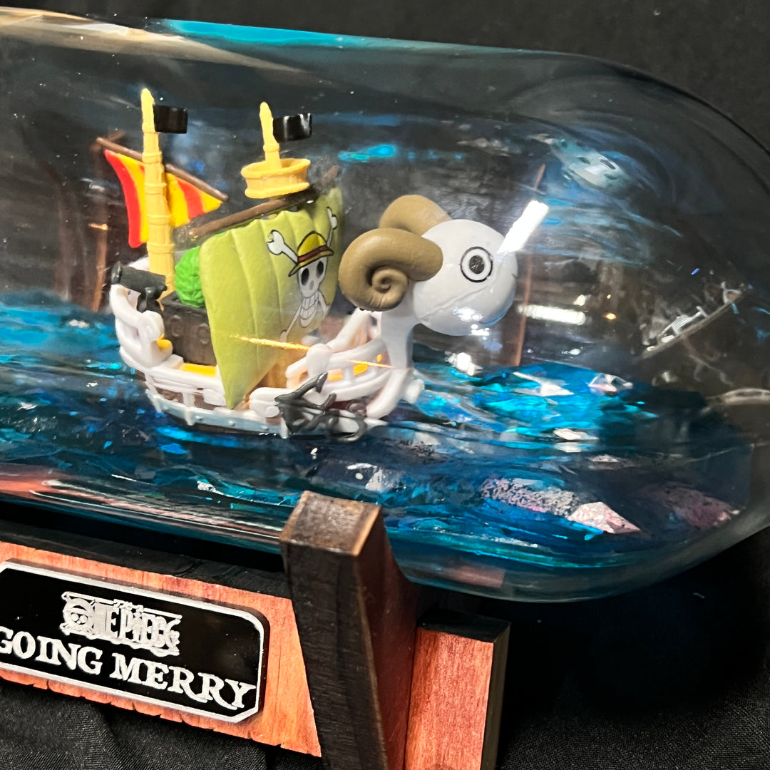 One Piece Going Merry Vaisseau en bouteille