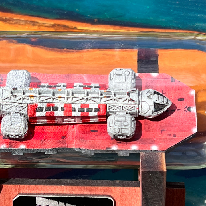 Space 1999 Eagle Transporter In a Bottle