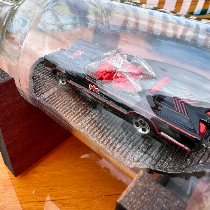Batmobile 60s in a Beer Bottle