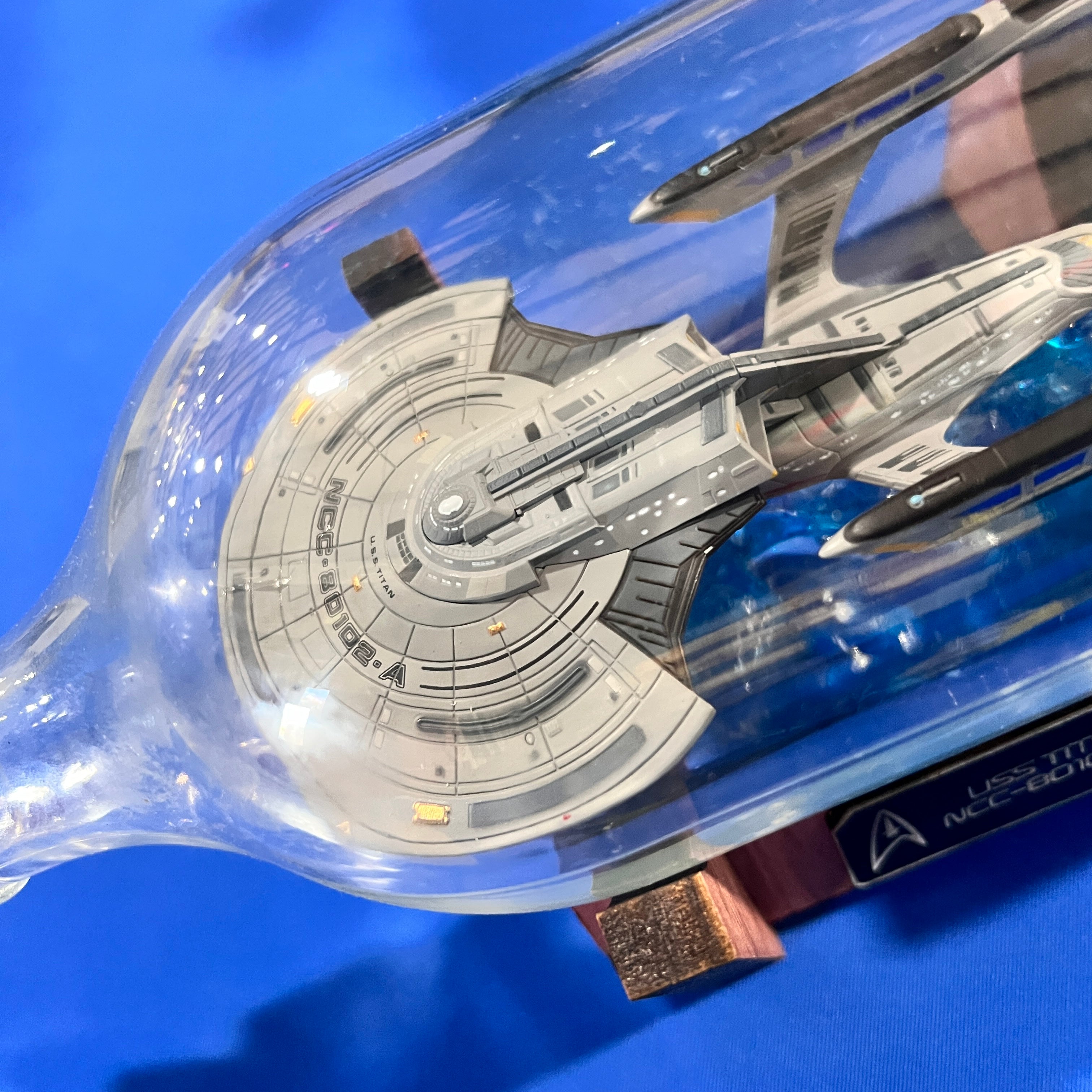 Star Trek USS Titan NCC-80102 Starship in a Bottle – CCHobbyFun