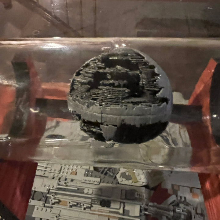 Star Wars Death Star II in a Wine Bottle