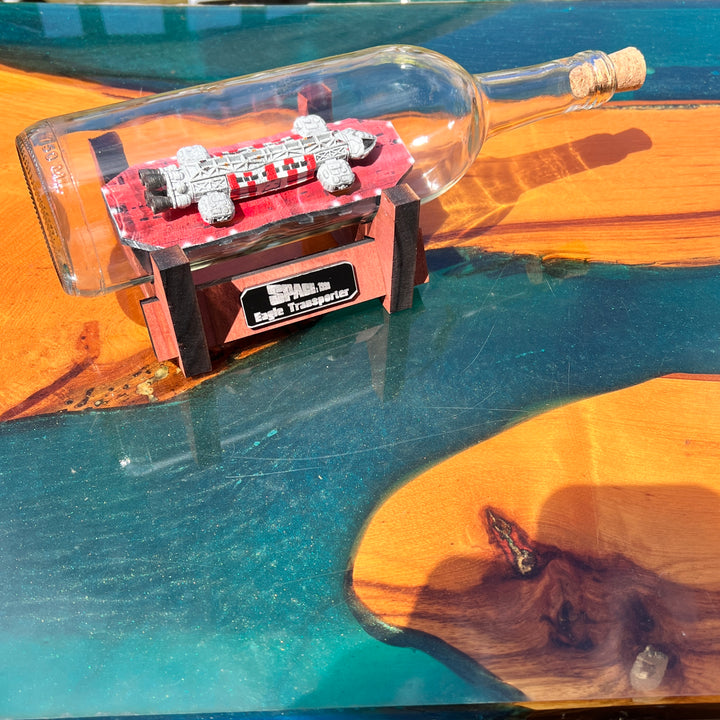 Space 1999 Eagle Transporter In a Bottle