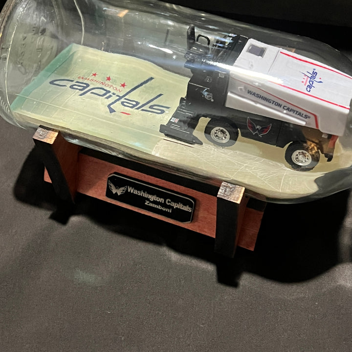 Washington Capitals Zamboni In a Bottle