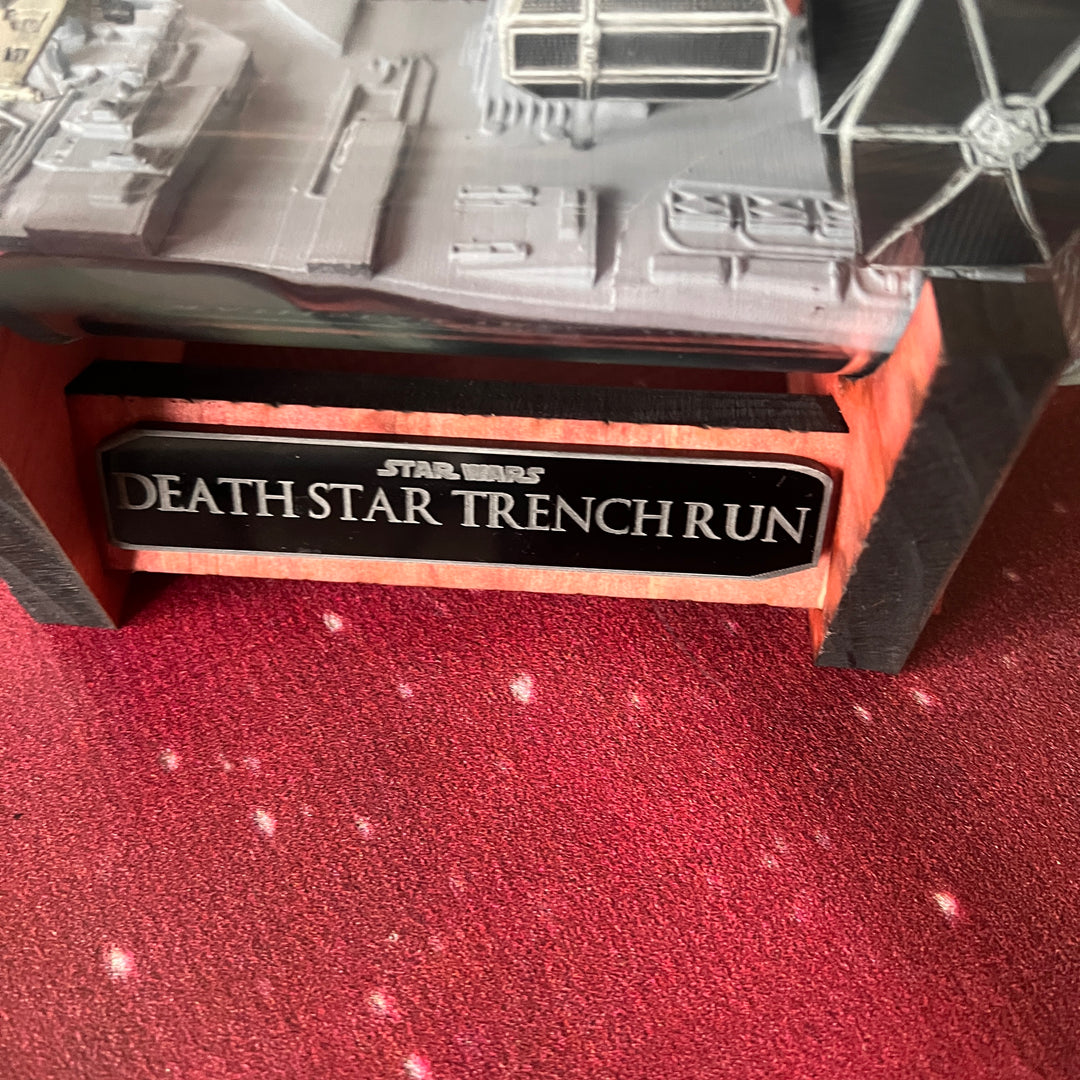 Star Wars Death Star Trench Run  in a Bottle