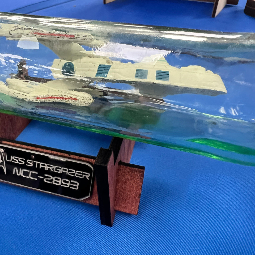 Star Trek USS Stargazer NCC-2893 in a Bottle