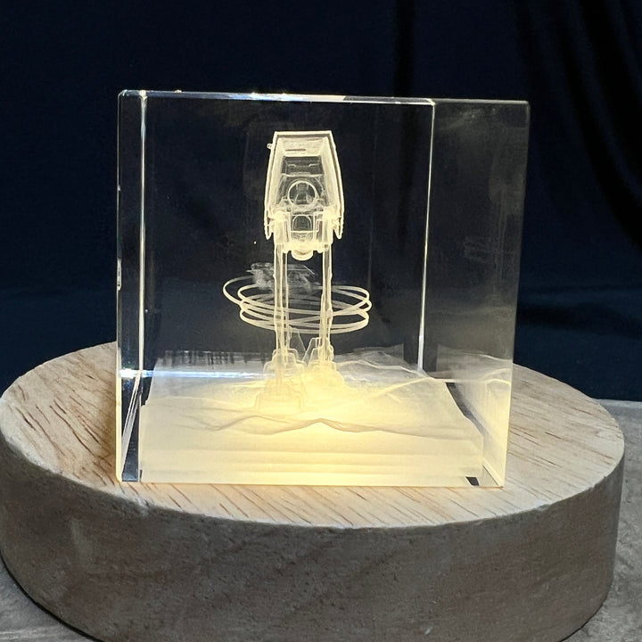Star Wars Battle of Hoth Cryo Scene K9 Crystal